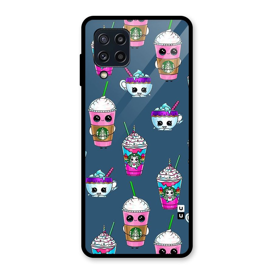 Coffee Mugs Glass Back Case for Galaxy M32