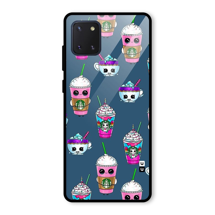 Coffee Mugs Glass Back Case for Galaxy Note 10 Lite