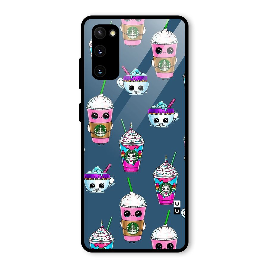 Coffee Mugs Glass Back Case for Galaxy S20 FE 5G