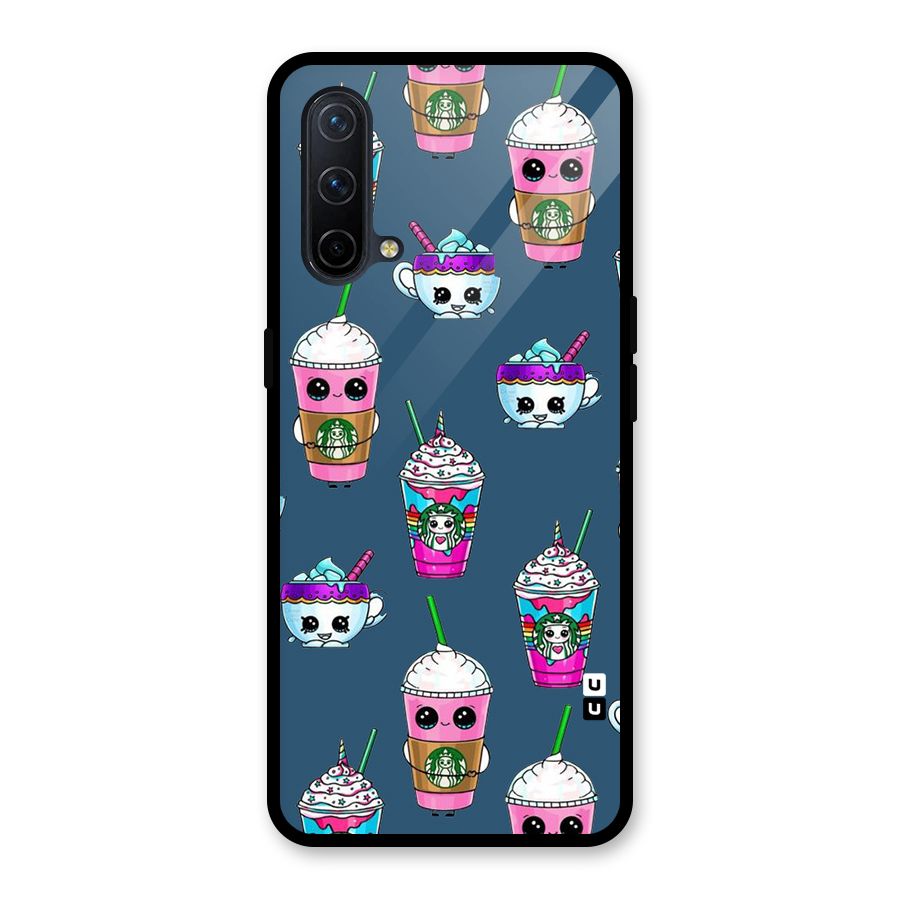 Coffee Mugs Glass Back Case for OnePlus Nord CE 5G