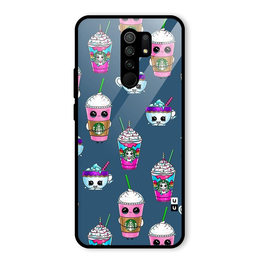 Coffee Mugs Glass Back Case for Poco M2