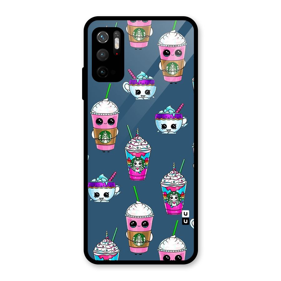 Coffee Mugs Glass Back Case for Poco M3 Pro 5G