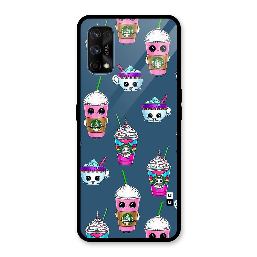Coffee Mugs Glass Back Case for Realme 7 Pro