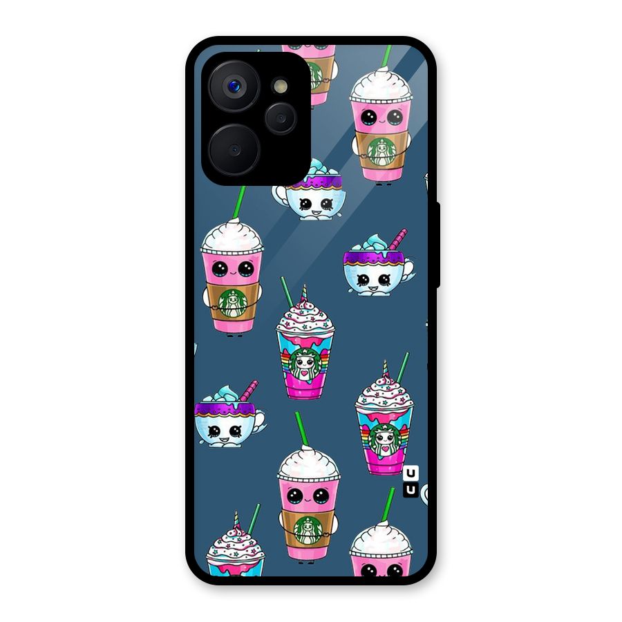 Coffee Mugs Glass Back Case for Realme 9i 5G