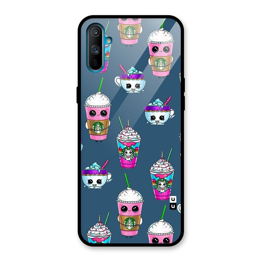 Coffee Mugs Glass Back Case for Realme C3