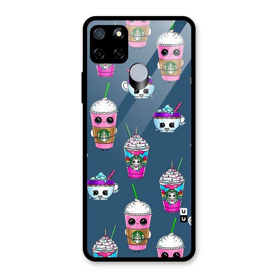 Coffee Mugs Glass Back Case for Realme Narzo 20