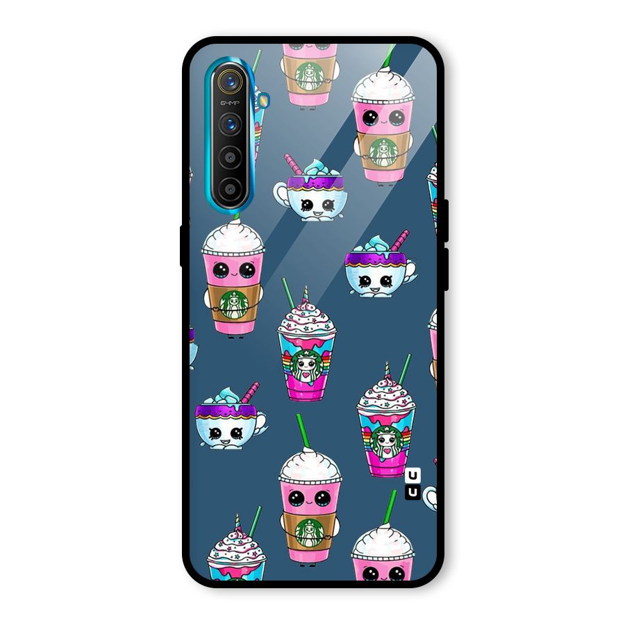 Coffee Mugs Glass Back Case for Realme X2