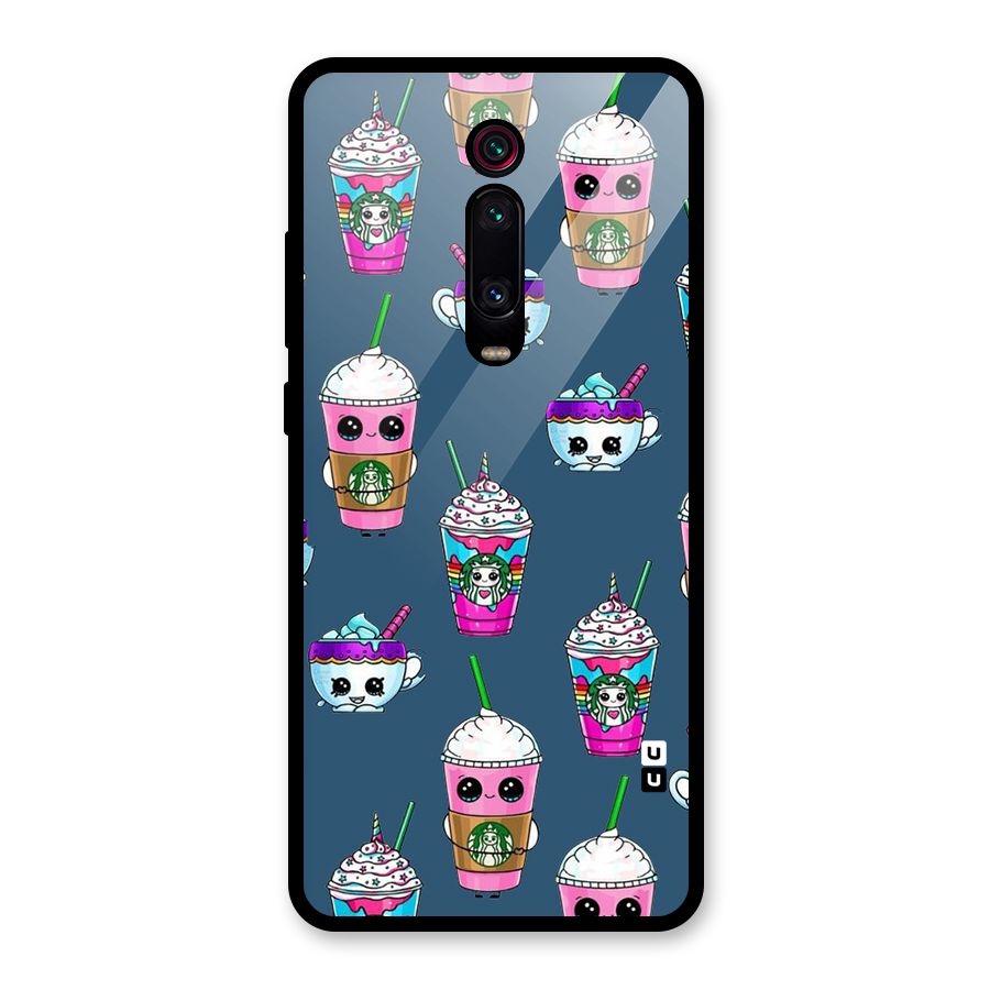 Coffee Mugs Glass Back Case for Redmi K20 Pro