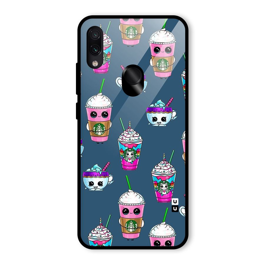 Coffee Mugs Glass Back Case for Redmi Note 7 Pro