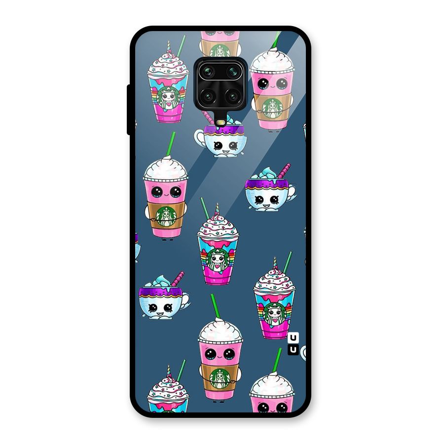 Coffee Mugs Glass Back Case for Redmi Note 9 Pro
