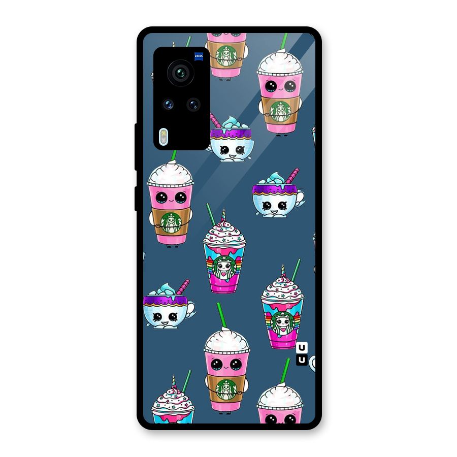 Coffee Mugs Glass Back Case for Vivo X60 Pro