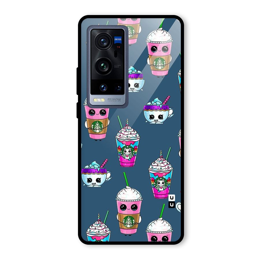 Coffee Mugs Glass Back Case for Vivo X60 Pro Plus