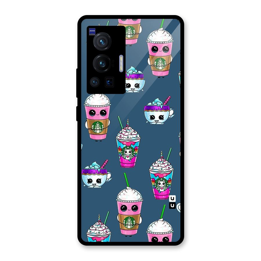 Coffee Mugs Glass Back Case for Vivo X70 Pro