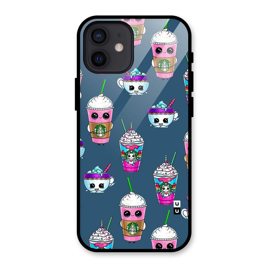 Coffee Mugs Glass Back Case for iPhone 12