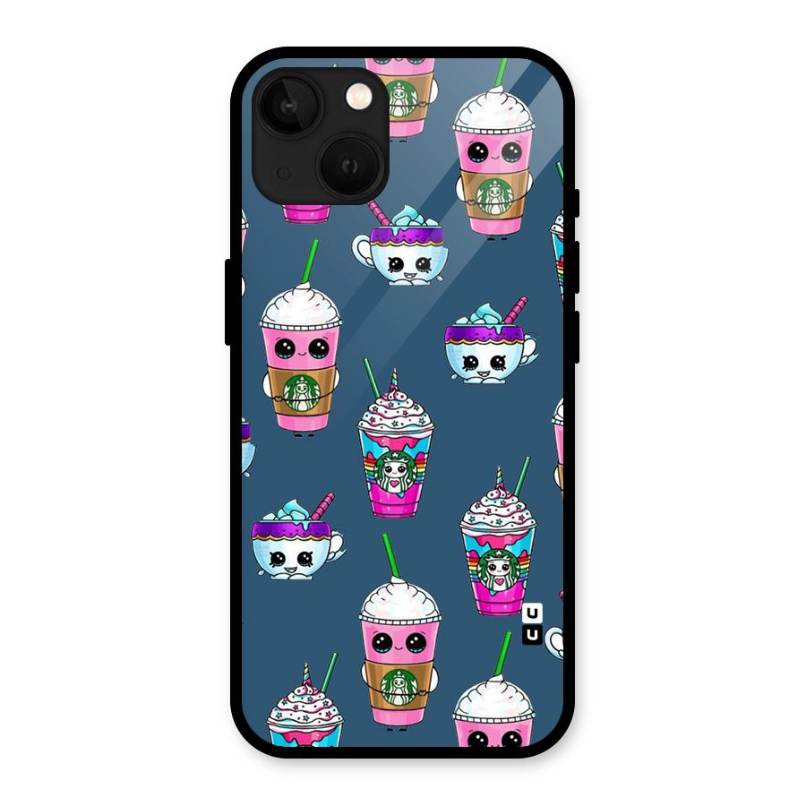 Coffee Mugs Glass Back Case for iPhone 13