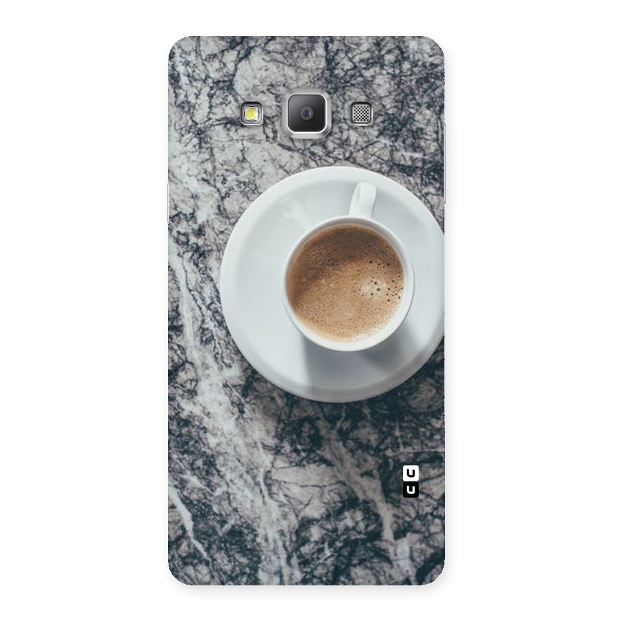 Coffee On Marble Back Case for Galaxy A7