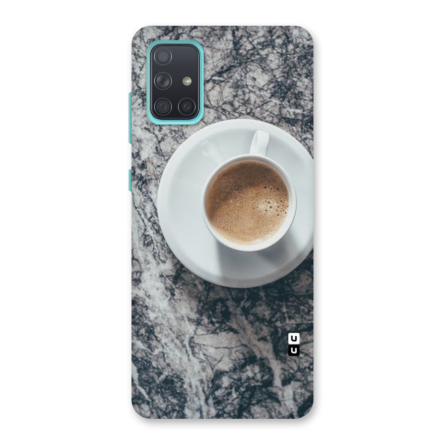Coffee On Marble Back Case for Galaxy A71