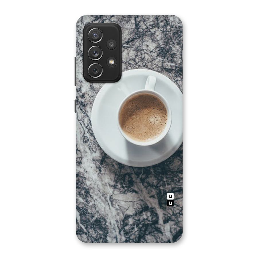 Coffee On Marble Back Case for Galaxy A72