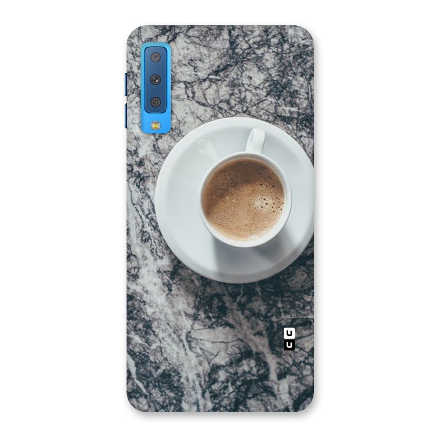 Coffee On Marble Back Case for Galaxy A7 (2018)