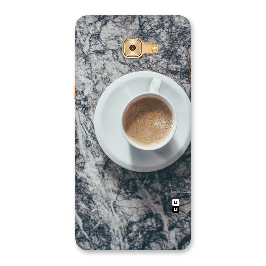 Coffee On Marble Back Case for Galaxy C9 Pro