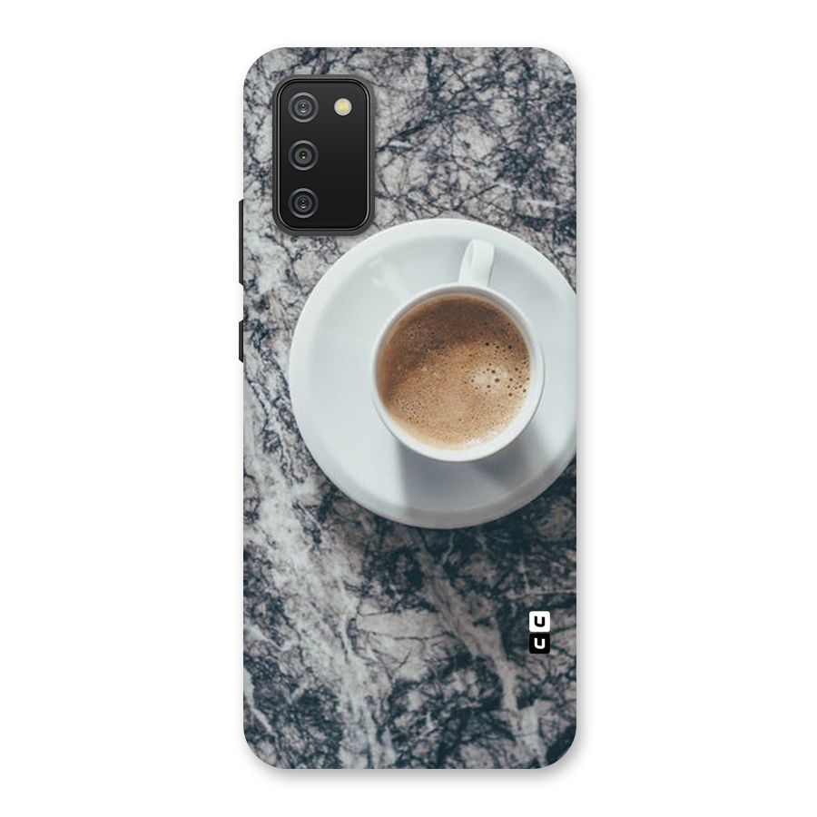 Coffee On Marble Back Case for Galaxy M02s