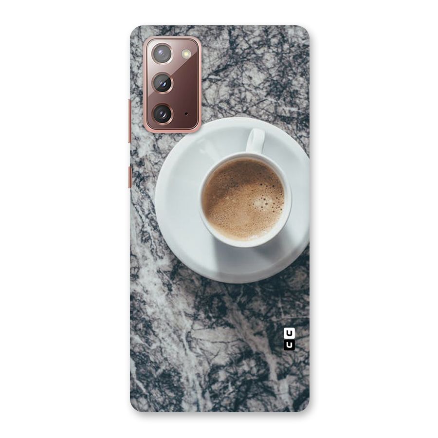 Coffee On Marble Back Case for Galaxy Note 20