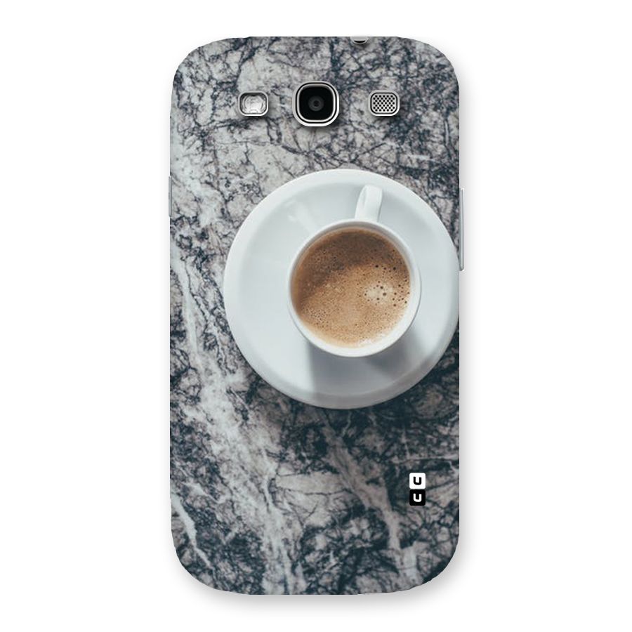 Coffee On Marble Back Case for Galaxy S3