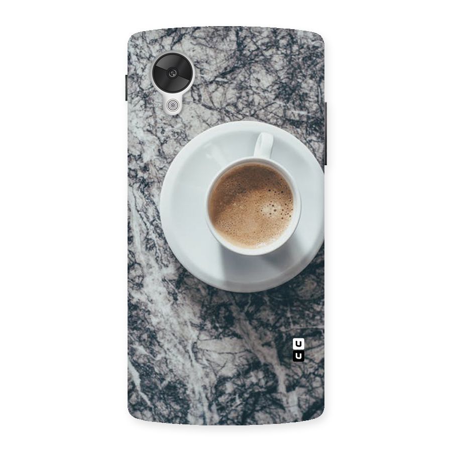 Coffee On Marble Back Case for Google Nexsus 5