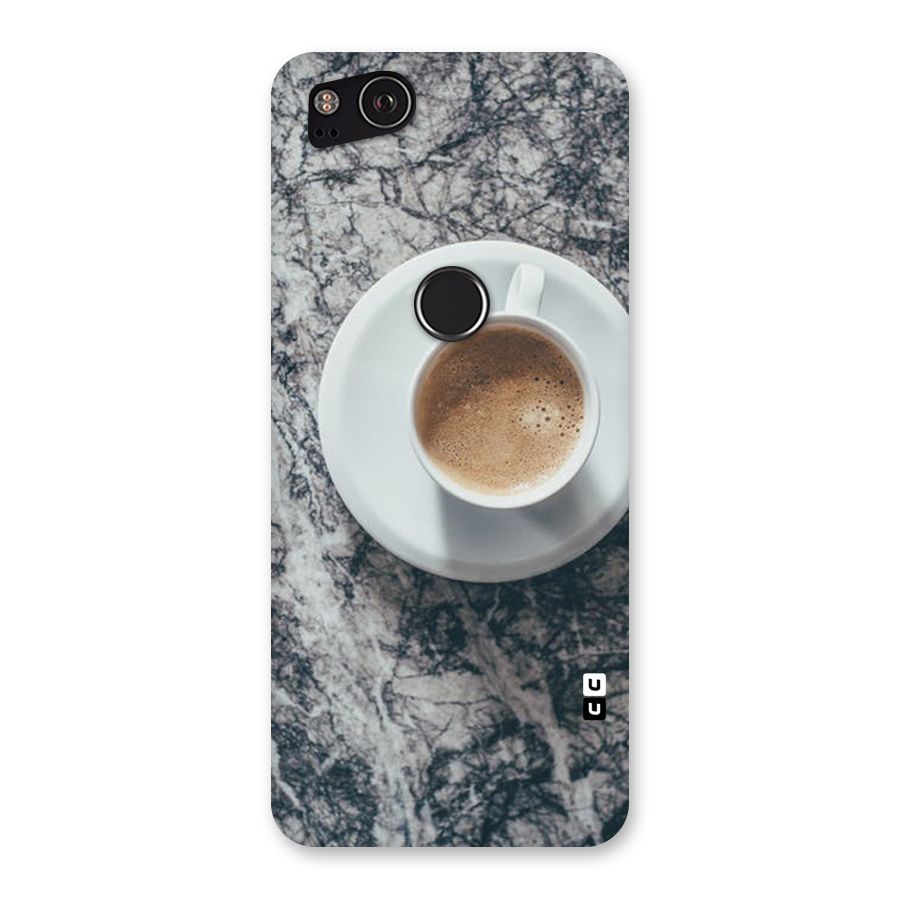 Coffee On Marble Back Case for Google Pixel 2