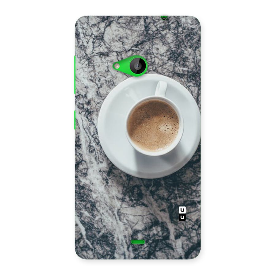 Coffee On Marble Back Case for Lumia 535