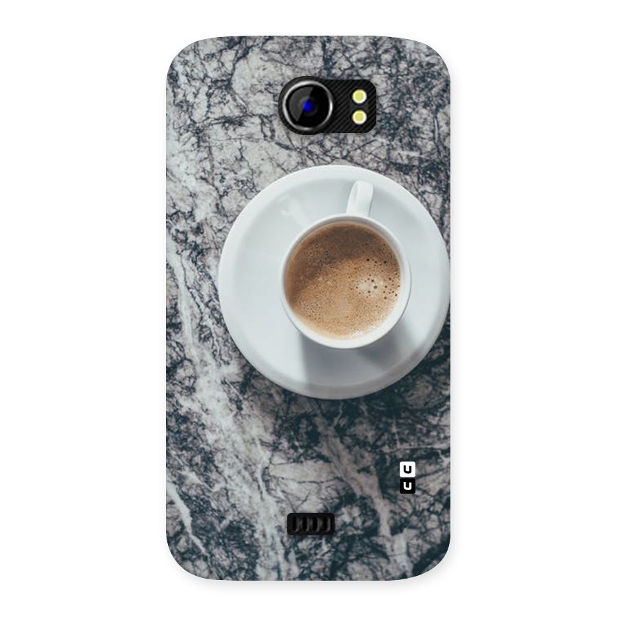 Coffee On Marble Back Case for Micromax Canvas 2 A110