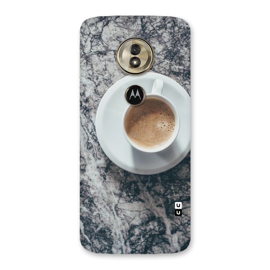Coffee On Marble Back Case for Moto G6 Play
