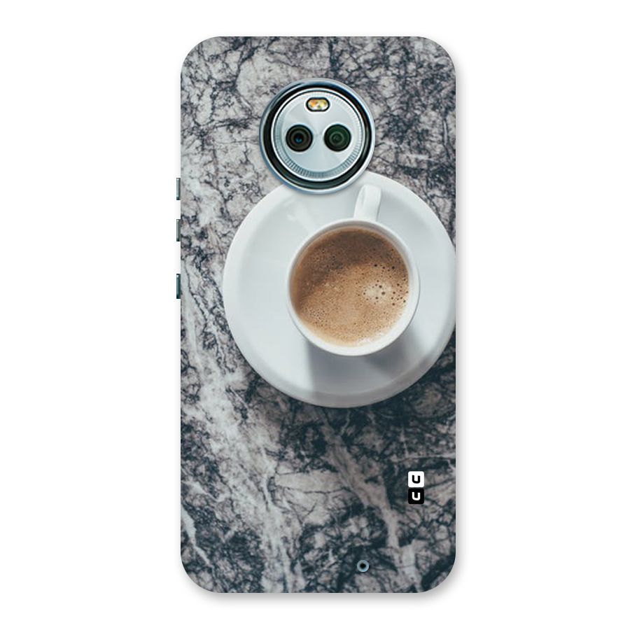 Coffee On Marble Back Case for Moto X4