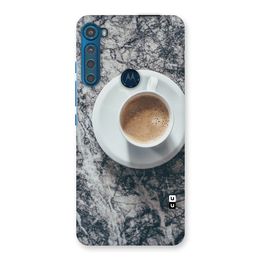 Coffee On Marble Back Case for Motorola One Fusion Plus