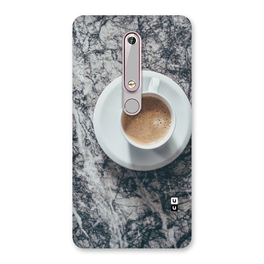 Coffee On Marble Back Case for Nokia 6.1