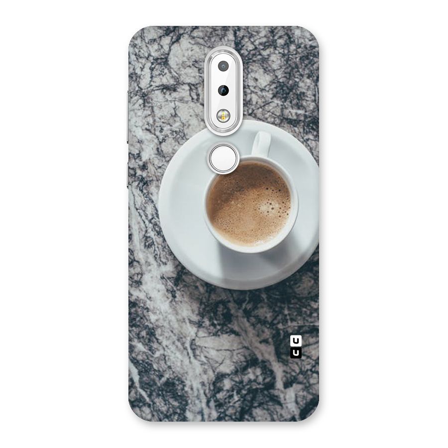 Coffee On Marble Back Case for Nokia 6.1 Plus