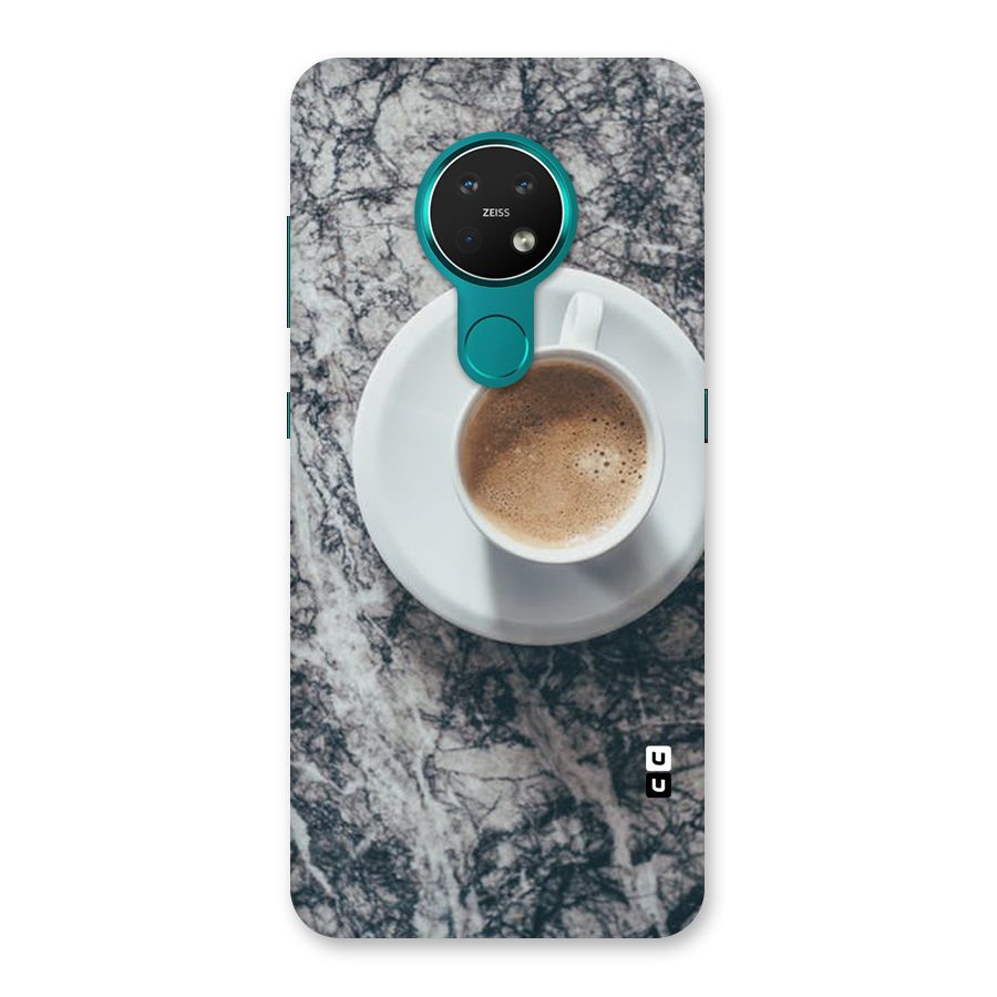 Coffee On Marble Back Case for Nokia 7.2