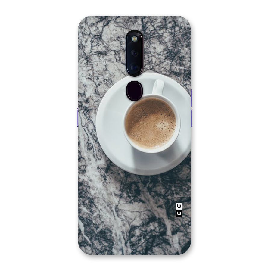 Coffee On Marble Back Case for Oppo F11 Pro