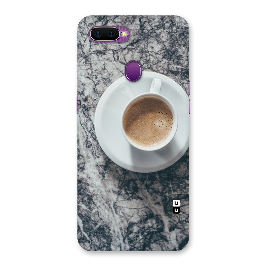 Coffee On Marble Back Case for Oppo F9