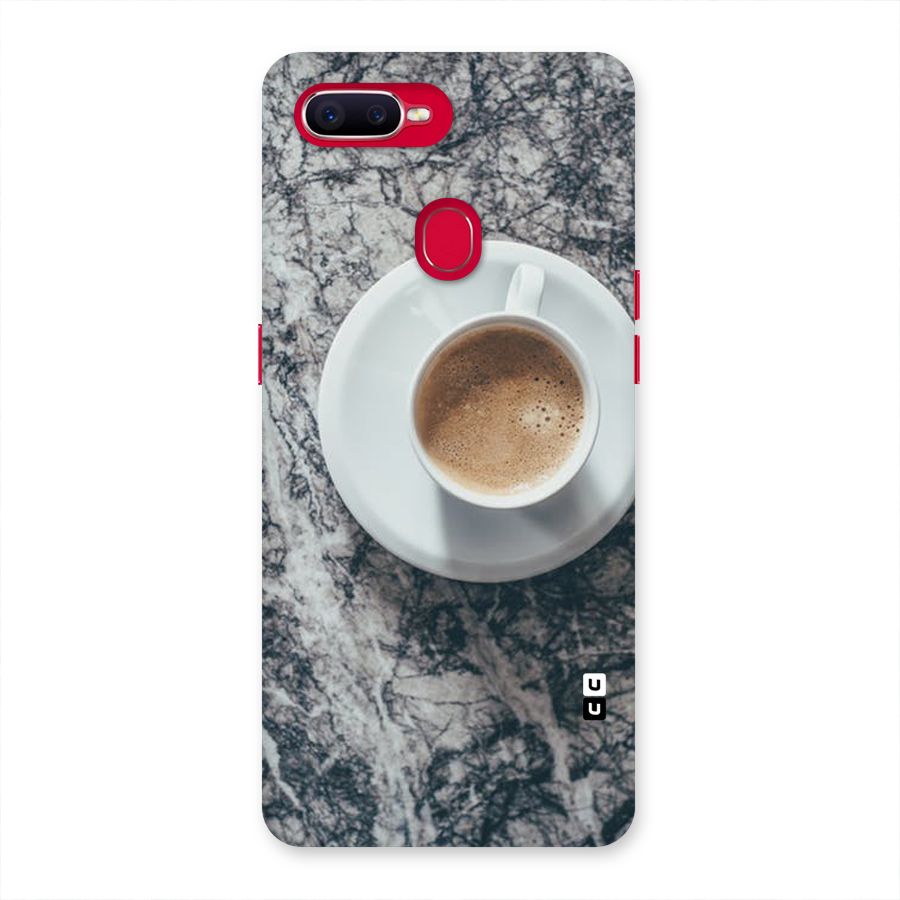 Coffee On Marble Back Case for Oppo F9 Pro