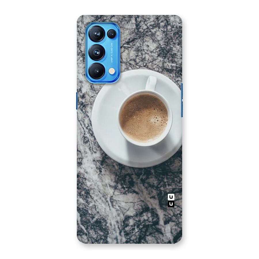 Coffee On Marble Back Case for Oppo Reno5 Pro 5G