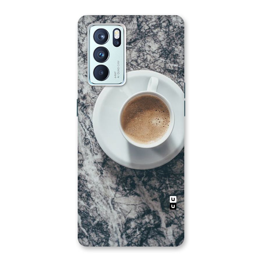 Coffee On Marble Back Case for Oppo Reno6 Pro 5G