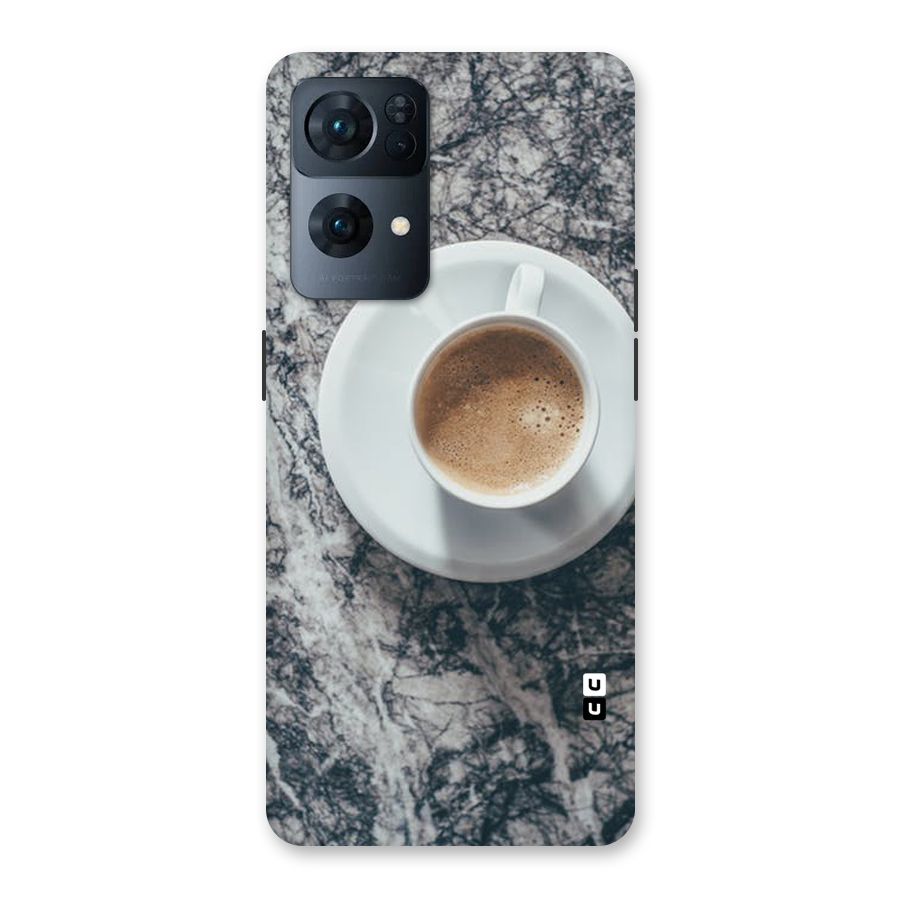 Coffee On Marble Back Case for Oppo Reno7 Pro 5G