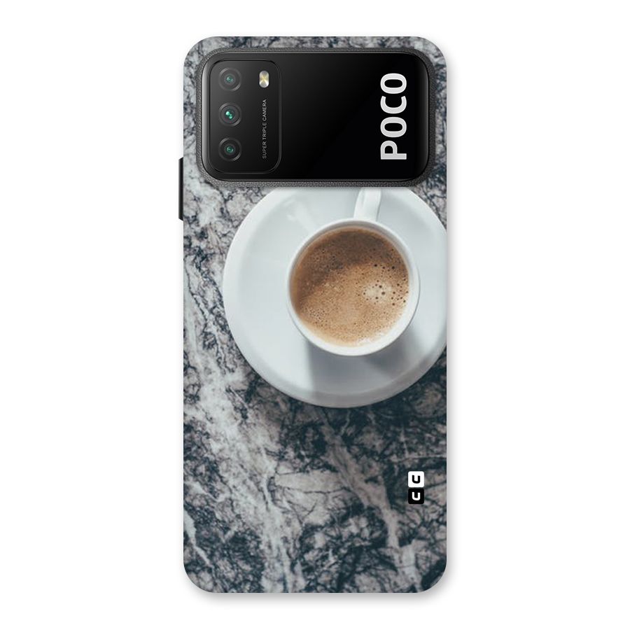 Coffee On Marble Back Case for Poco M3