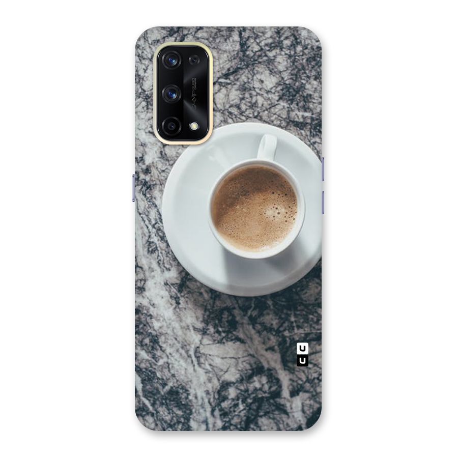 Coffee On Marble Glass Back Case for Realme X7 Pro