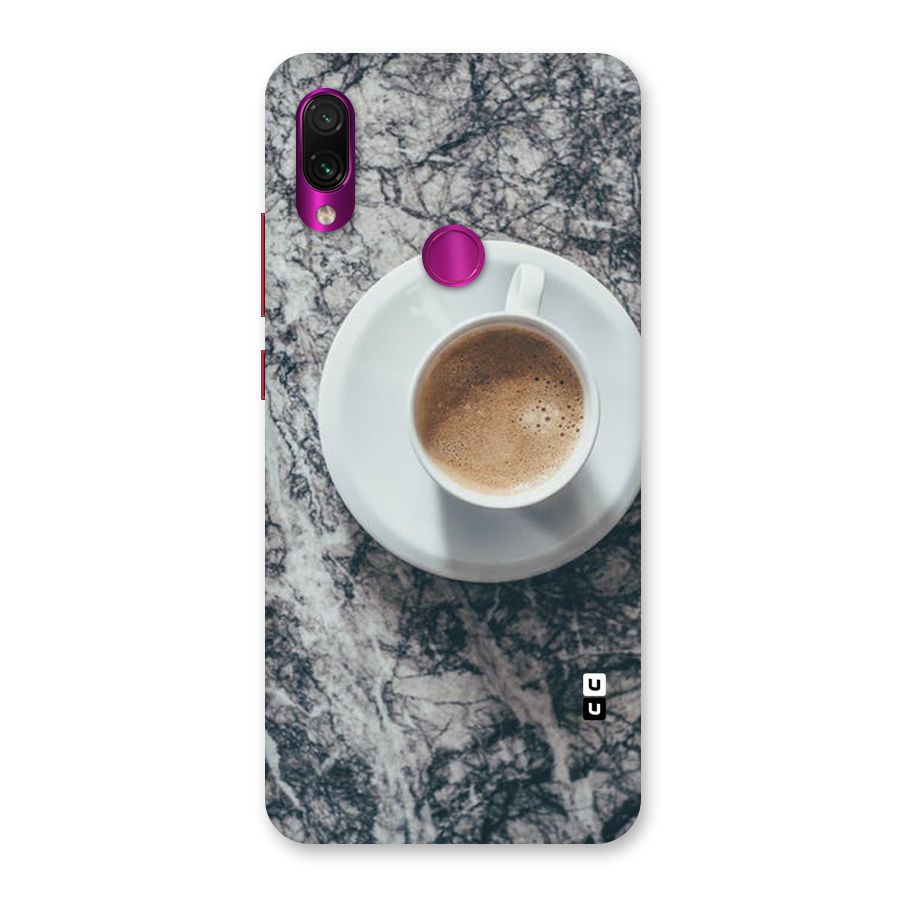 Coffee On Marble Back Case for Redmi Note 7 Pro