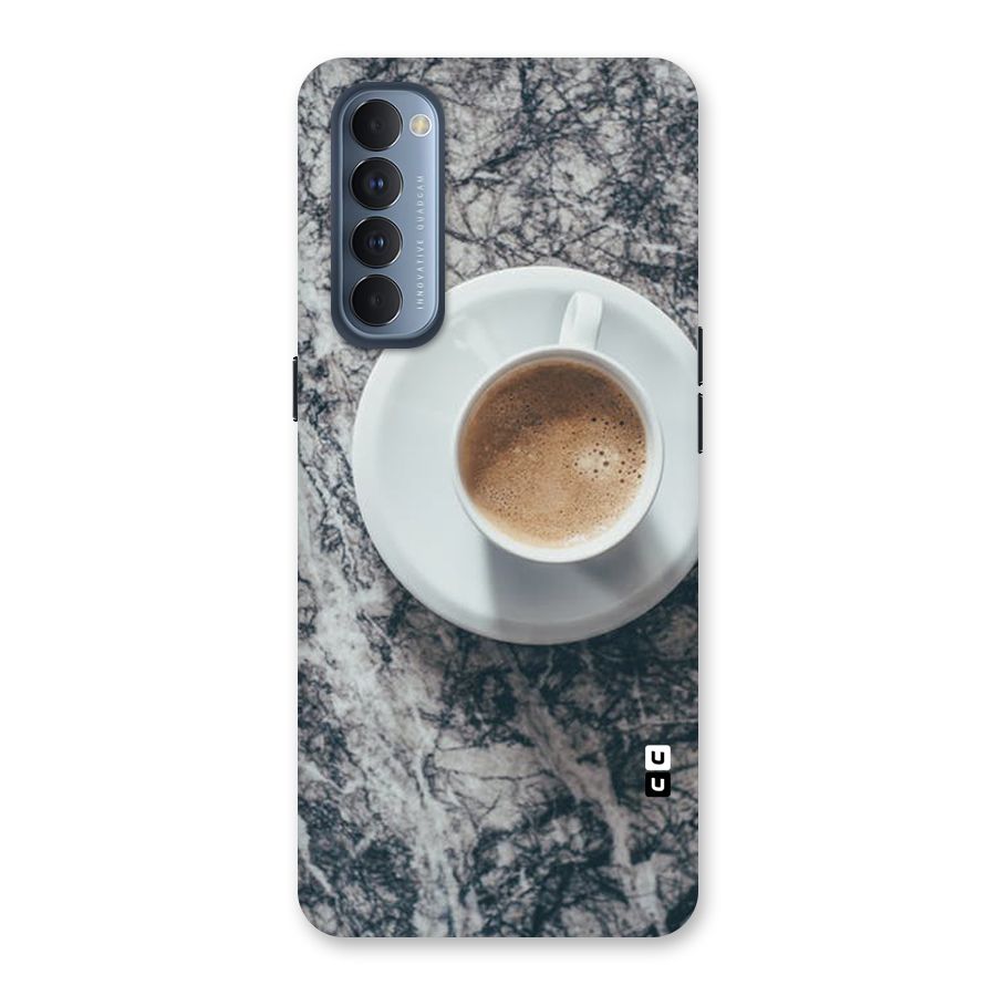 Coffee On Marble Back Case for Reno4 Pro