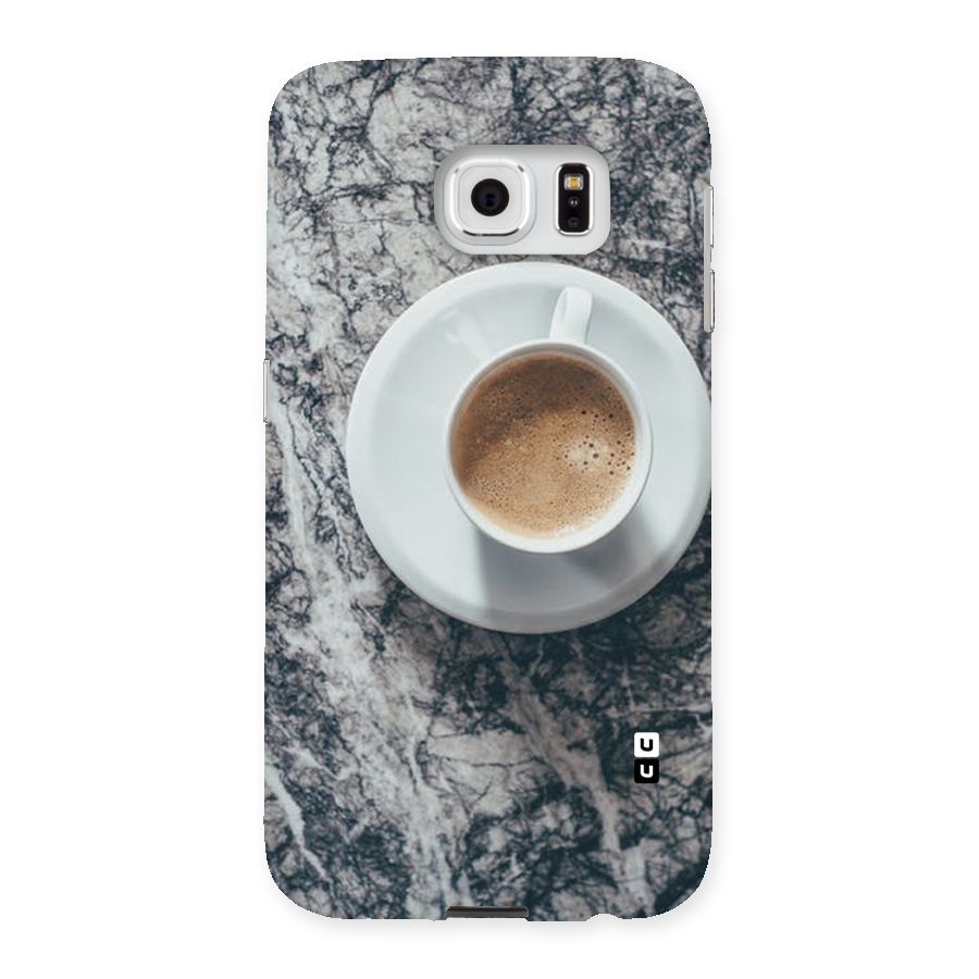 Coffee On Marble Back Case for Samsung Galaxy S6