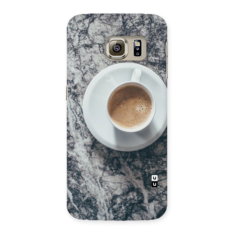 Coffee On Marble Back Case for Samsung Galaxy S6 Edge