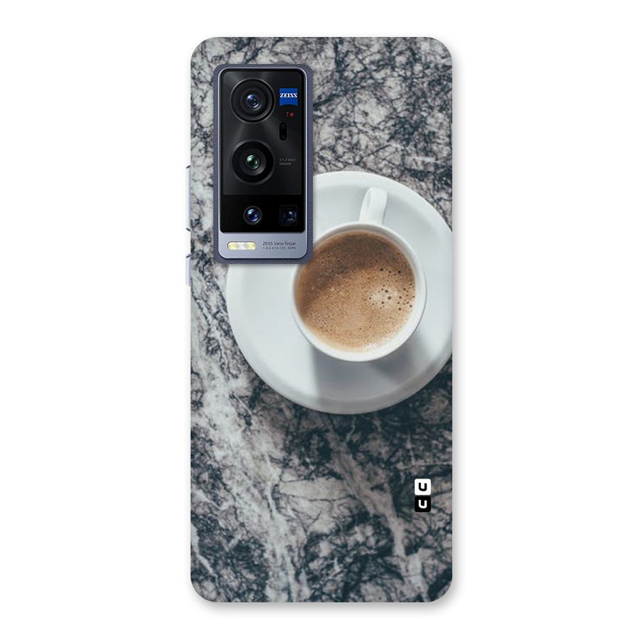 Coffee On Marble Back Case for Vivo X60 Pro Plus
